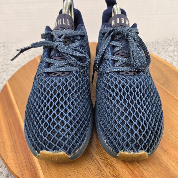 Nobull Project Women 8.5 Mesh Runner Navy Athletic Gym Daily Casual Running Shoe - Picture 6 of 12